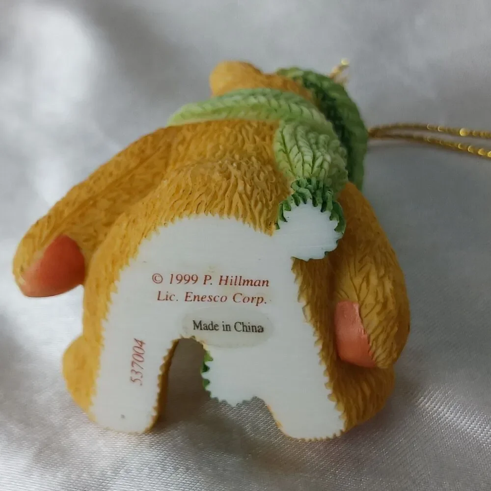VINTAGE ENESCO CHERISHED TEDDIES BEAR ORNAMENT-MEREDITH